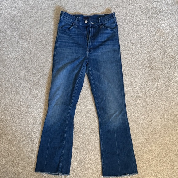 MOTHER Indigo Flare Jeans - Picture 1 of 5